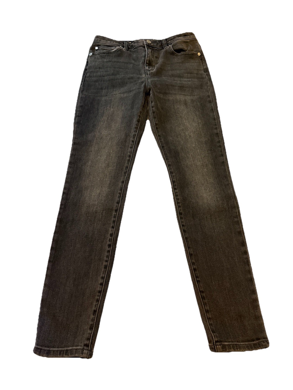 Michael Kors Womens Selma Skinny Stretch Jeans Mid Rise Gray Denim EUC Size 4