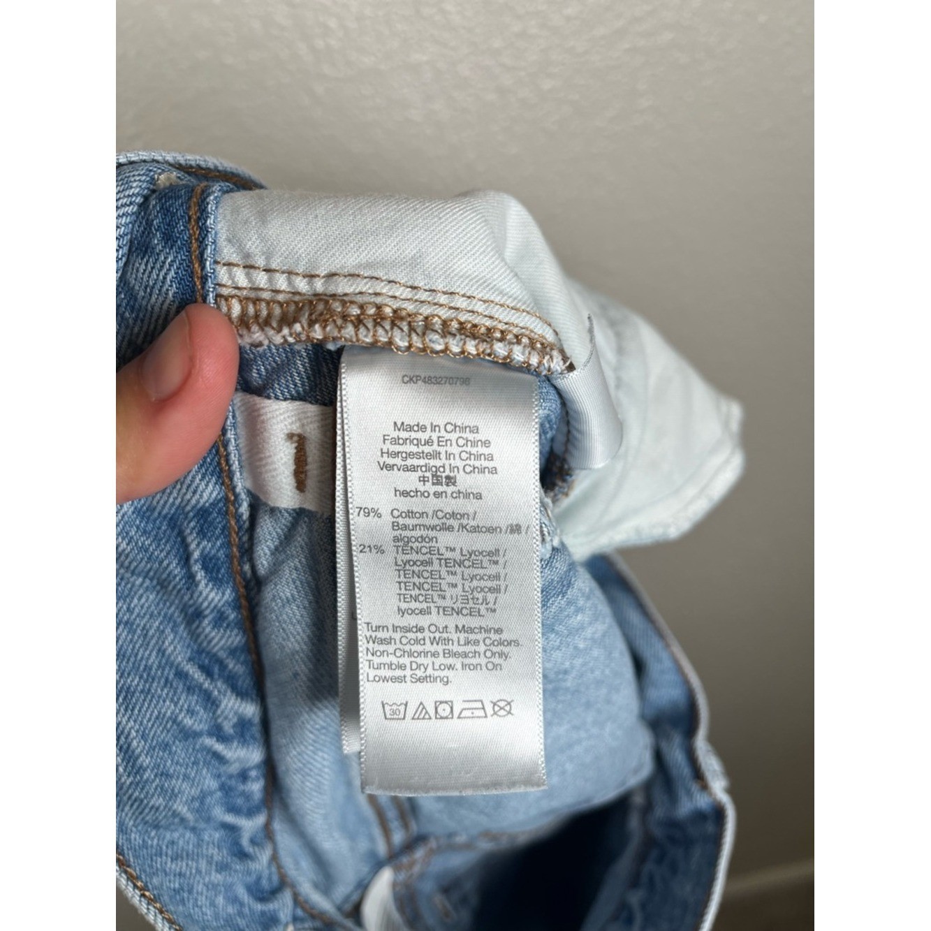 Madewell Low-Rise Super Wide Leg Jeans Womens 23