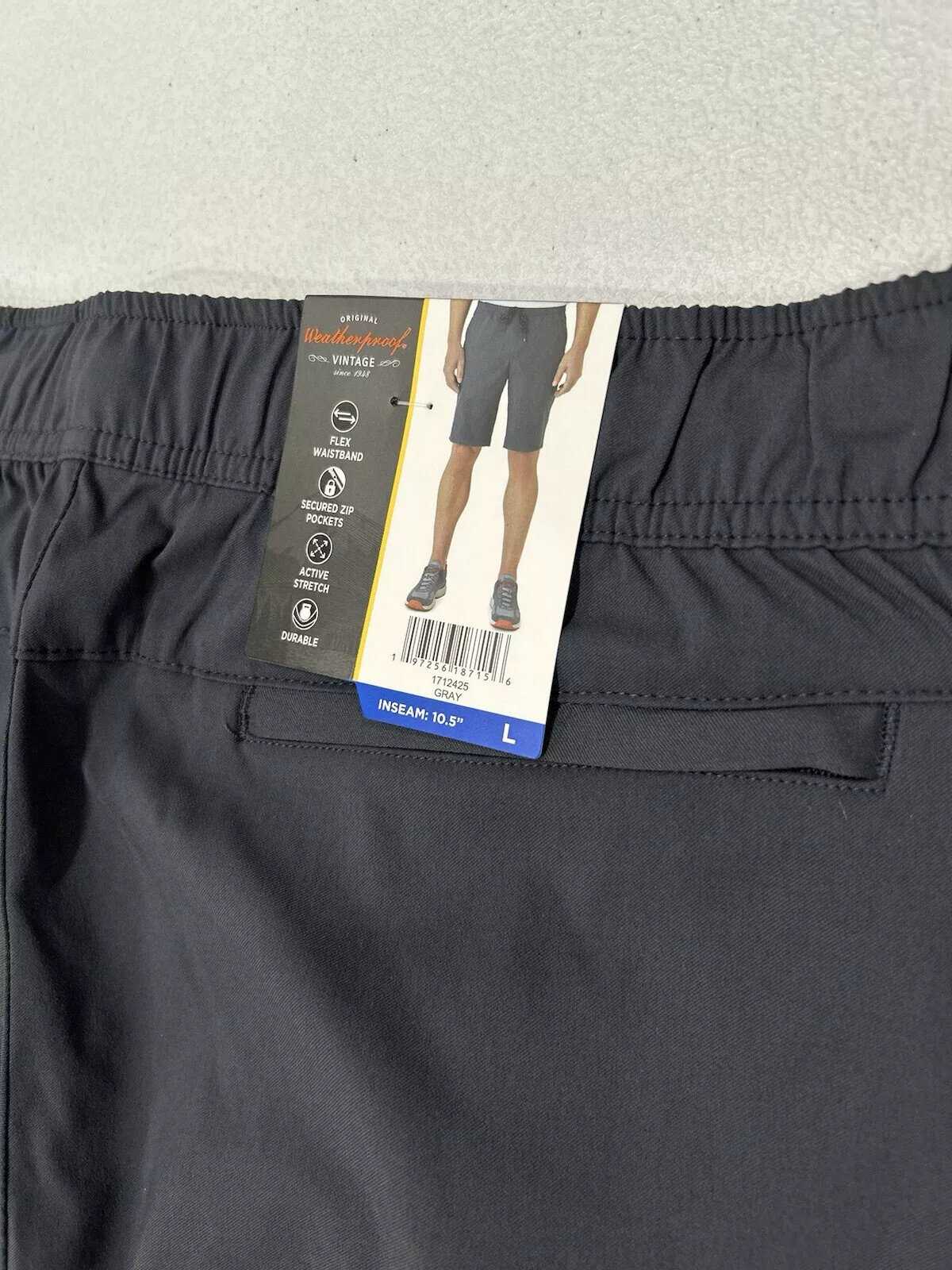Weatherproof Vintage Men’s Performance Weather-Flex Tech Shorts