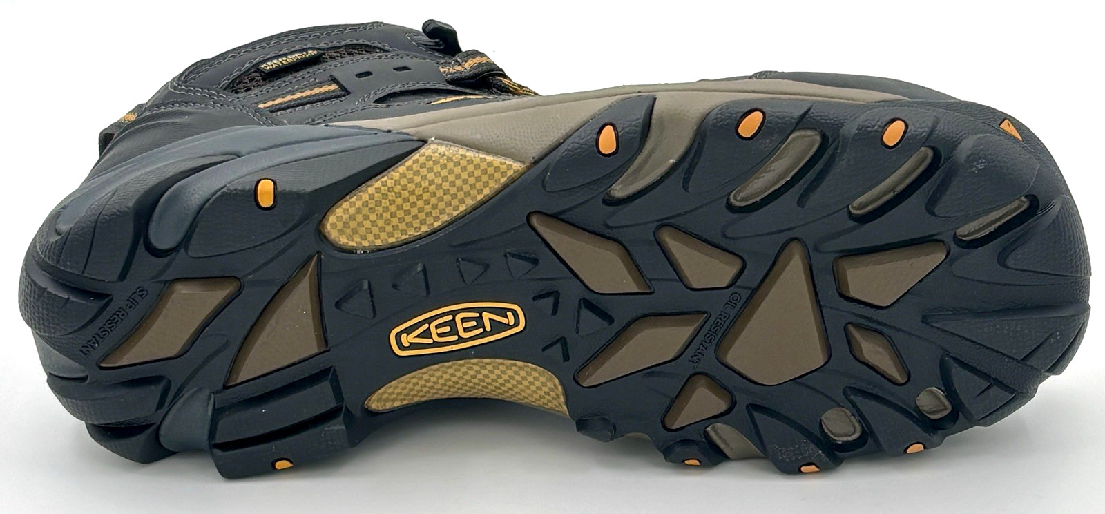 KEEN Utility Men’s Lansing Mid Steel Toe Waterproof Work Boots 1018079