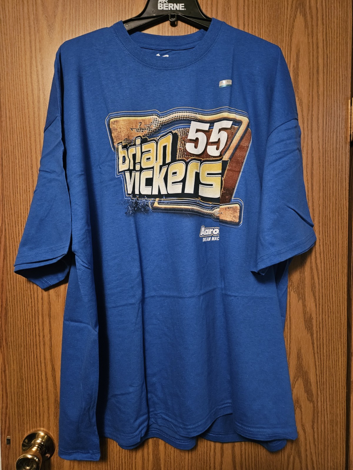 Brian Vickers Aaron’s Dream Machine Chase T-shirt Men’s Size 3XL. Brand New!