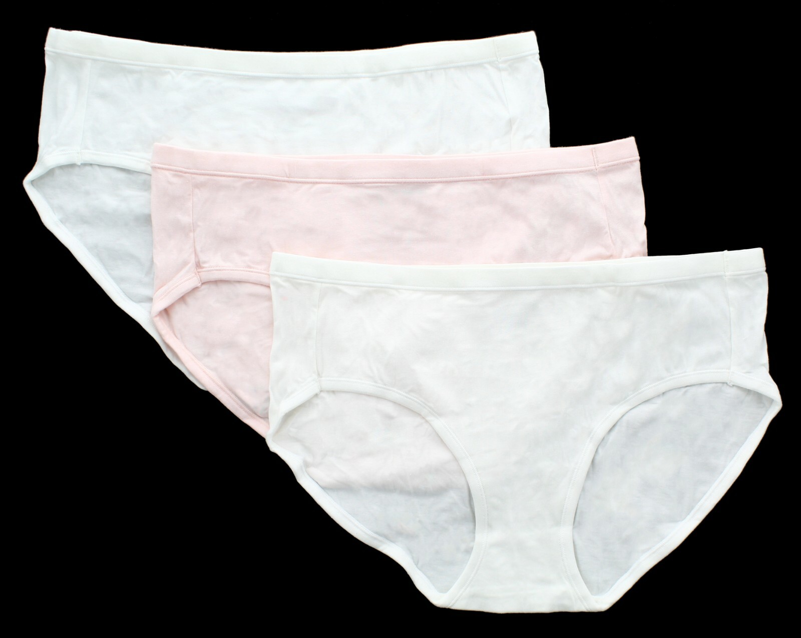 Hanes Hipster Underwear Ultimate Cotton Stretch, Comfortsoft, 3 Pack 41KSB2
