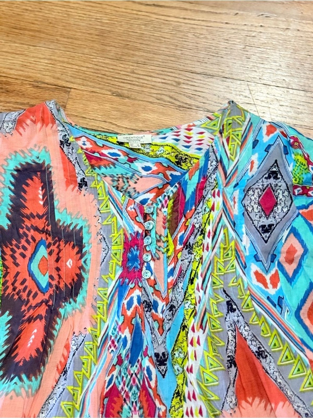 Orientique Naturally Australian Tunic Size M