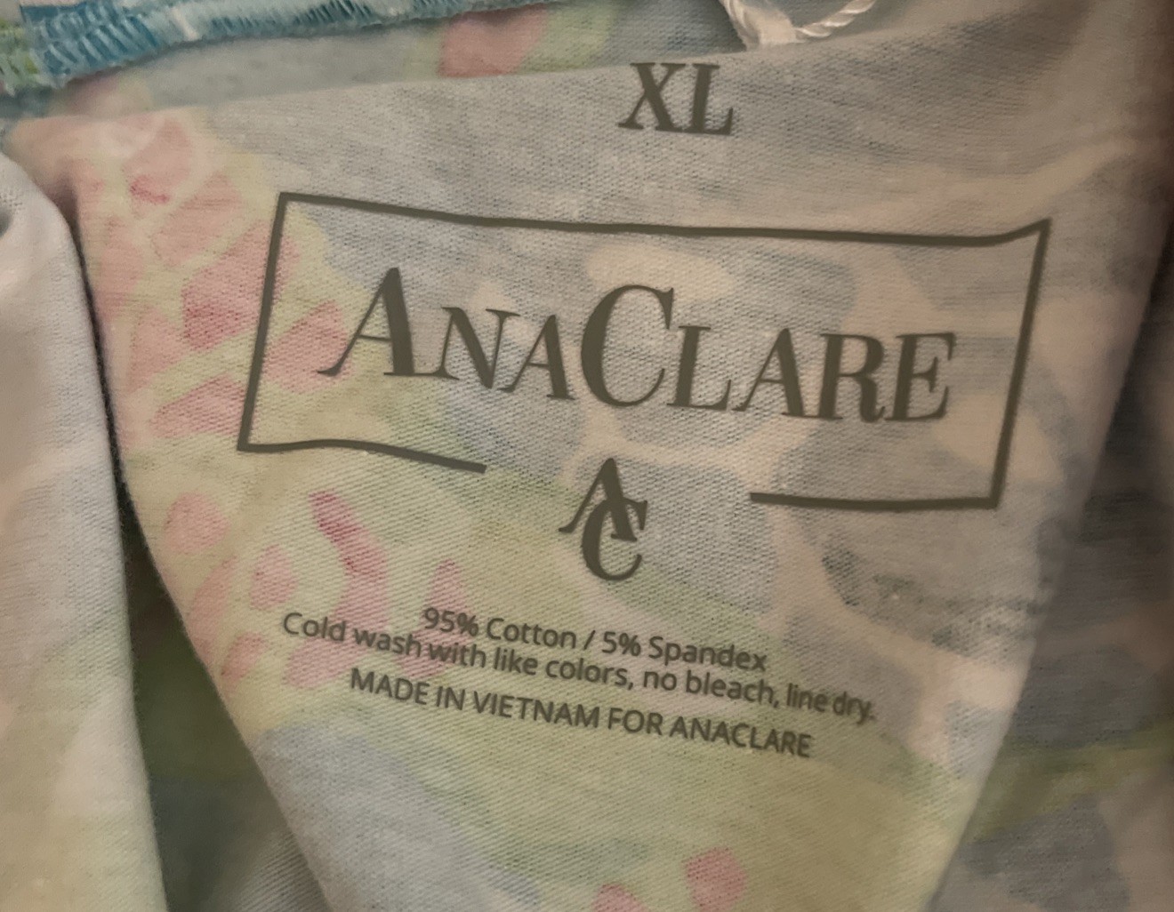 Ana Clare Large Casual Pull On Skort Skirt Turtles Scallop Hem Pockets XL NWT💚