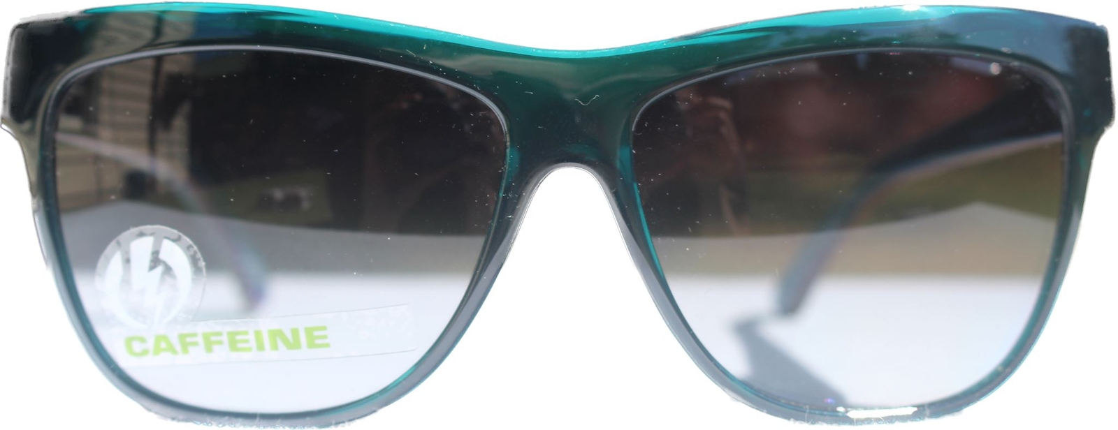 Electric Visual Caffeine Sunglasses Midnight Green/Grey Gradient