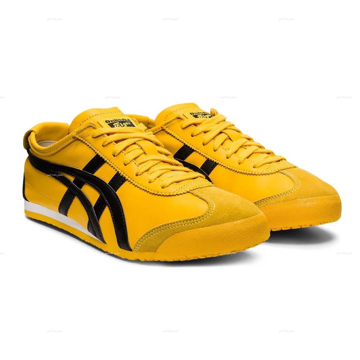 NEW Onitsuka Tiger MEXICO 66 1183C102 751 YELLOW BLACK &BOX
