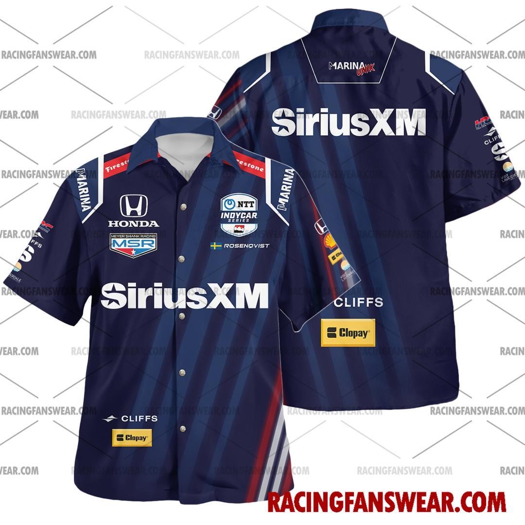 Felix Rosenqvist IndyCar Racing 2025 Hawaiian Shir
