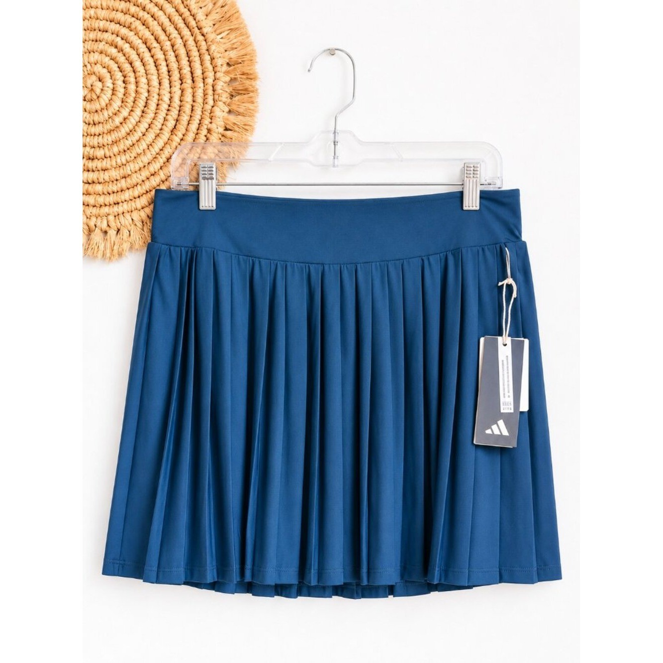 Adidas NEW Ultimate365 Tour Pleated 15″ Skort Skirt Artic Night Blue SZ Medium