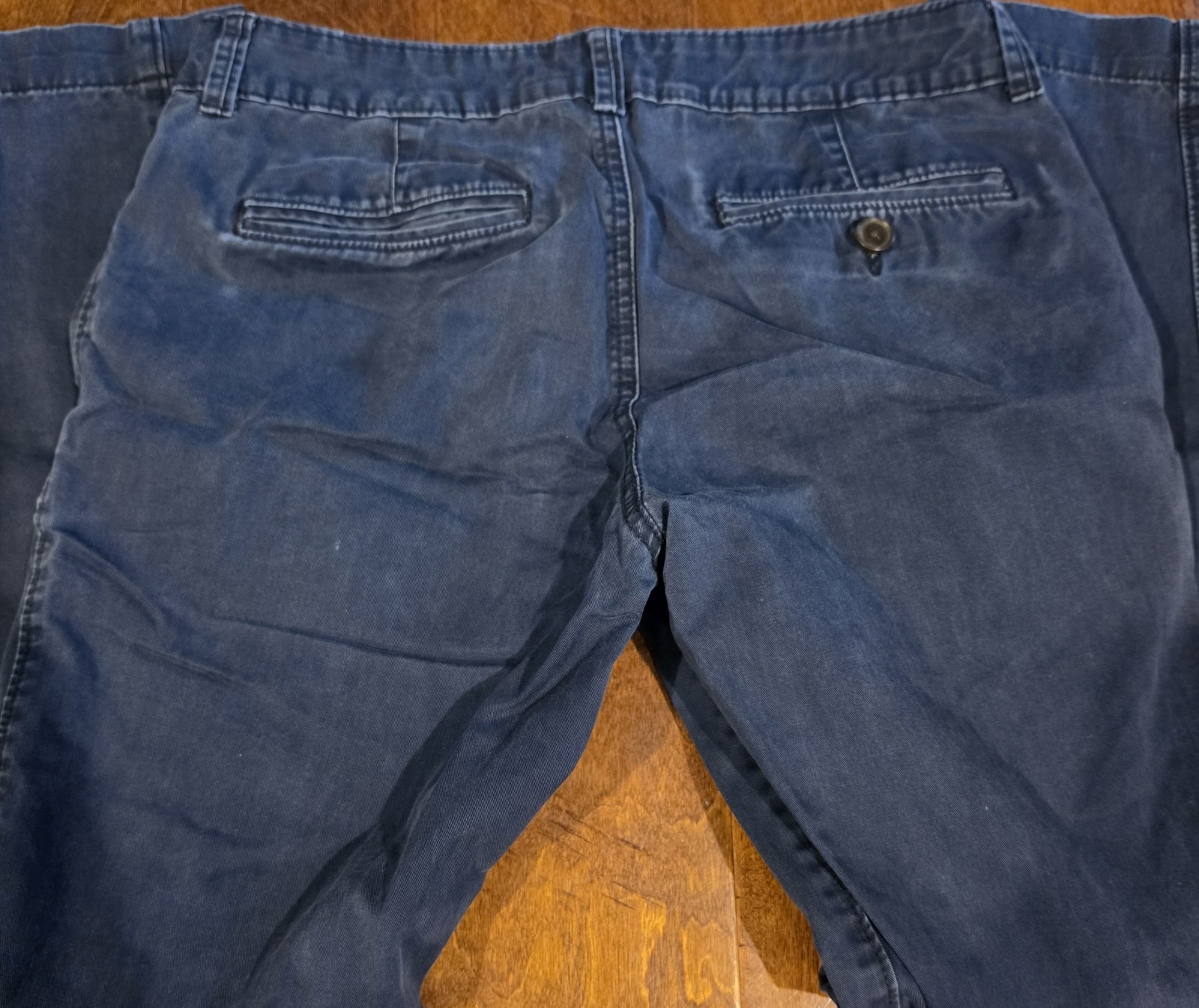 Aéropostale Blue Twill Chino Pants Men’s 29 Waist Slim Fit Straight Leg