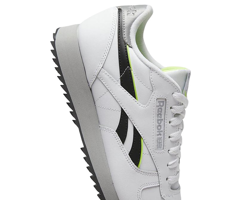 REEBOK MENS WHITE SNEAKER 100032767 CLASSIC LEATHER RIPPLE ID1585