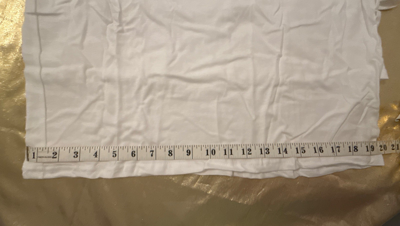 NEW No Packaging Hanes 3 Pack Sweat Block Tee Shirts V-Neck White Size M 38- 40