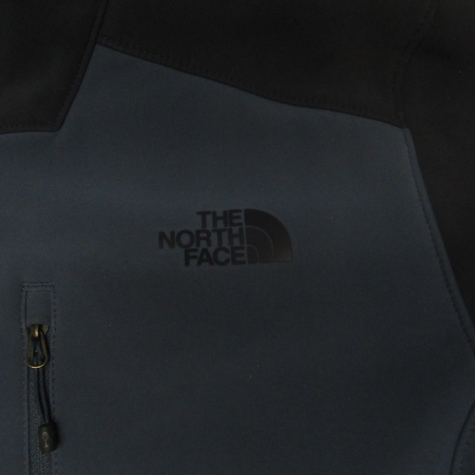 North Face Jacket Mens Medium Blue WindWall Apex Bionic Softshell Fleece Lined