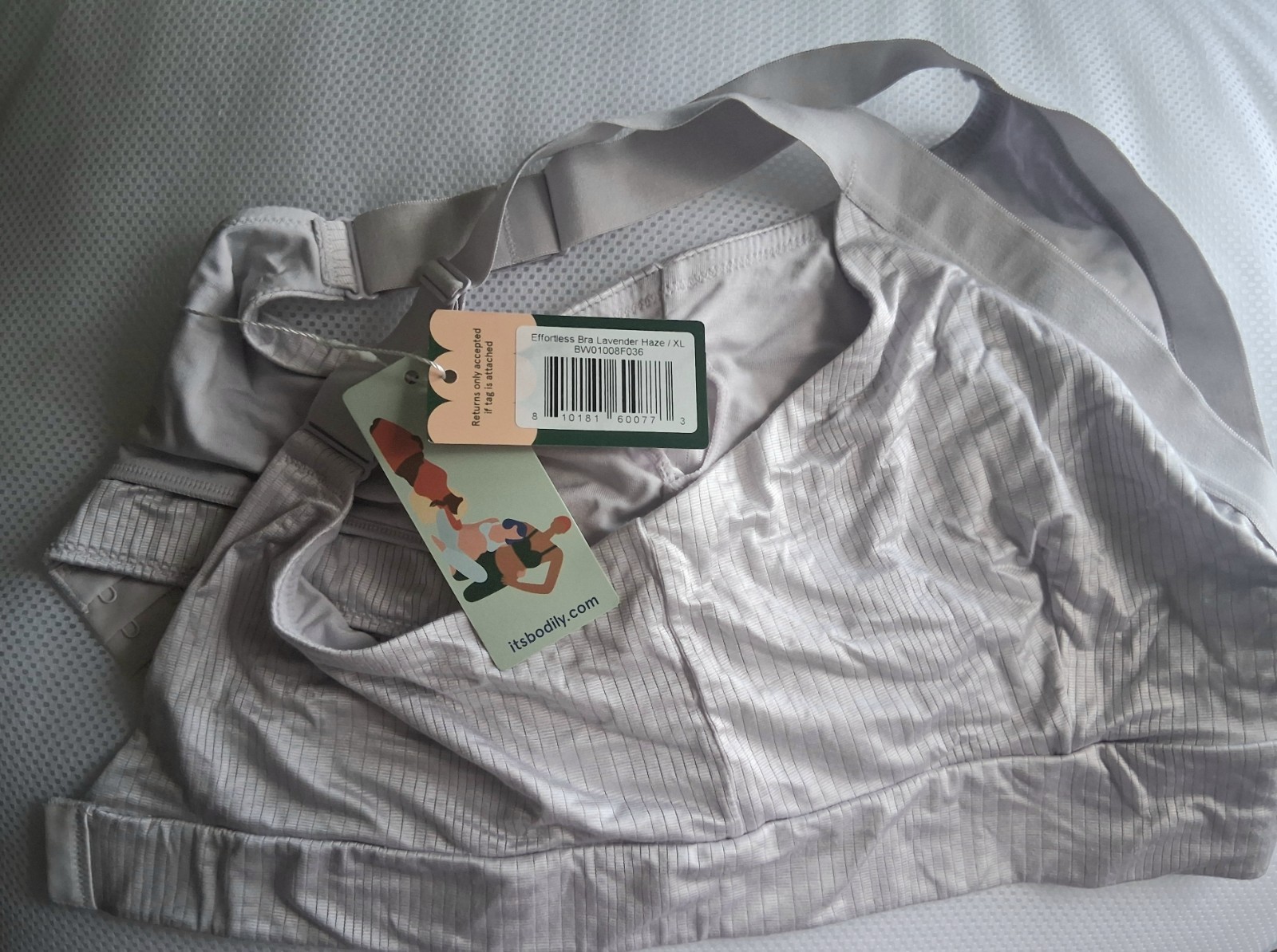 Not available Bodily Wear Wireless Maternity Nursing Lavender Haze – XL