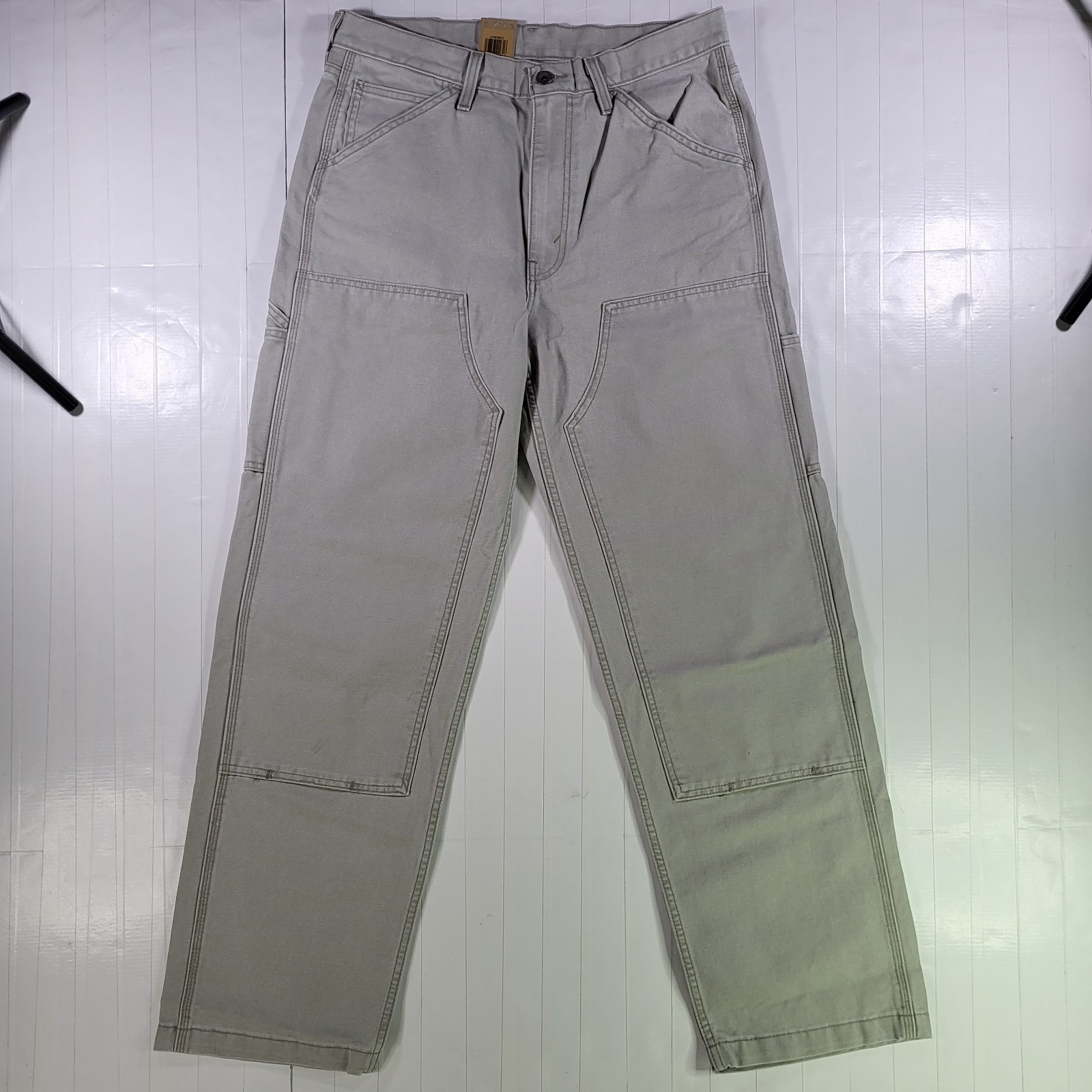 Levis 568 Double Knee Jeans 32×32 Carpenter Utility Loose Straight Men’s Gray