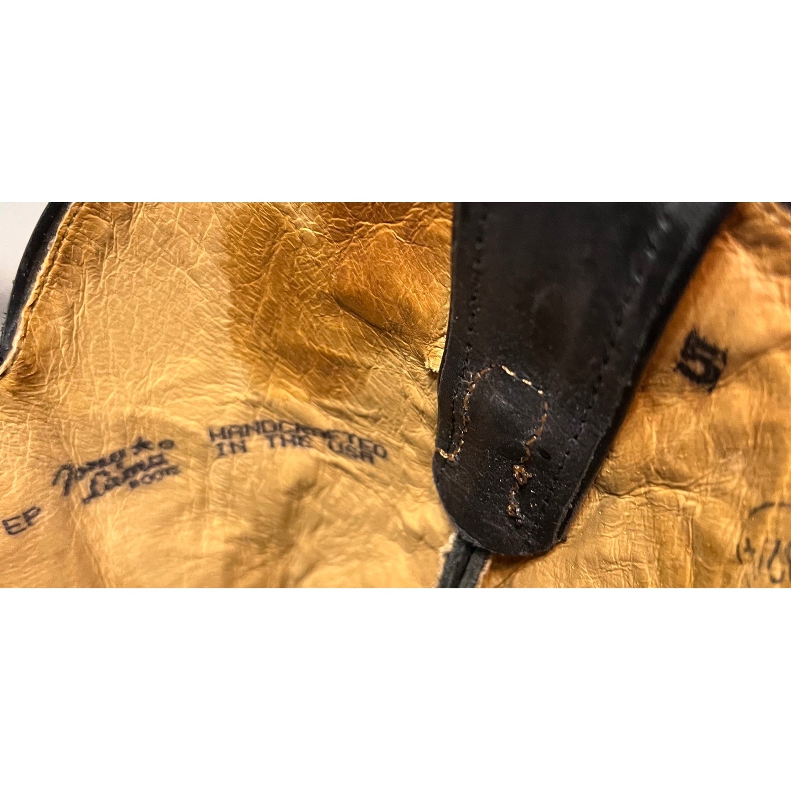 Tony Lama Mens Four Piece Black Ostrich Leather Western Cowboy Boots 10D USA