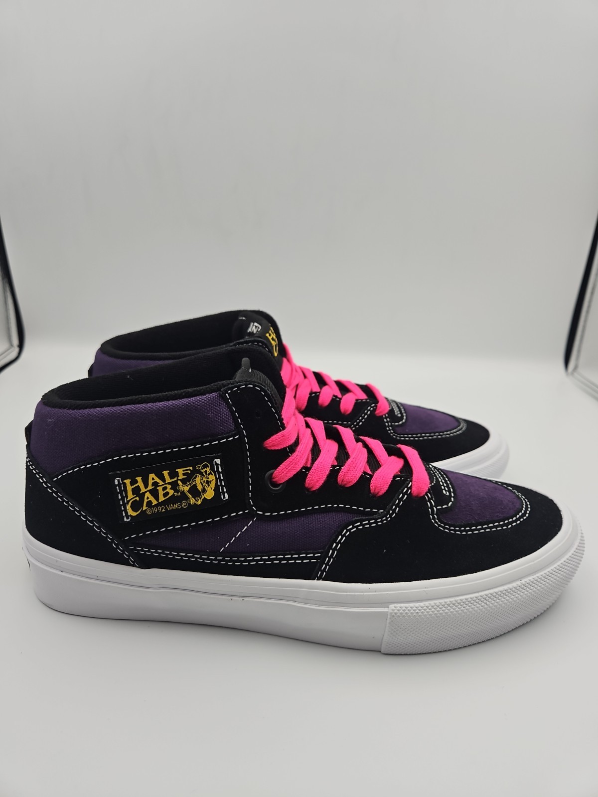 Size 7 – Vans Skate Half Cab Black Purple