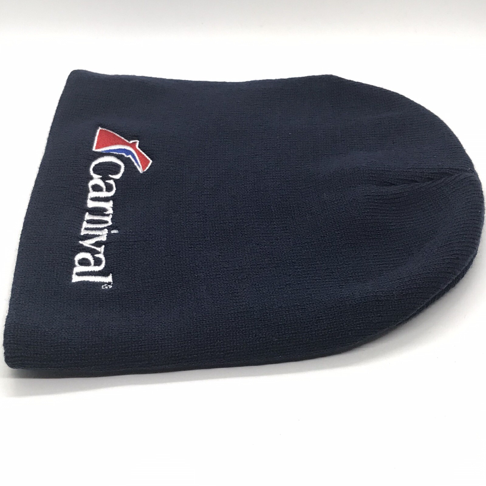 Carnival Cruise Line Beanie Hat Embroidered Winter Skull Cap Collectible Ship