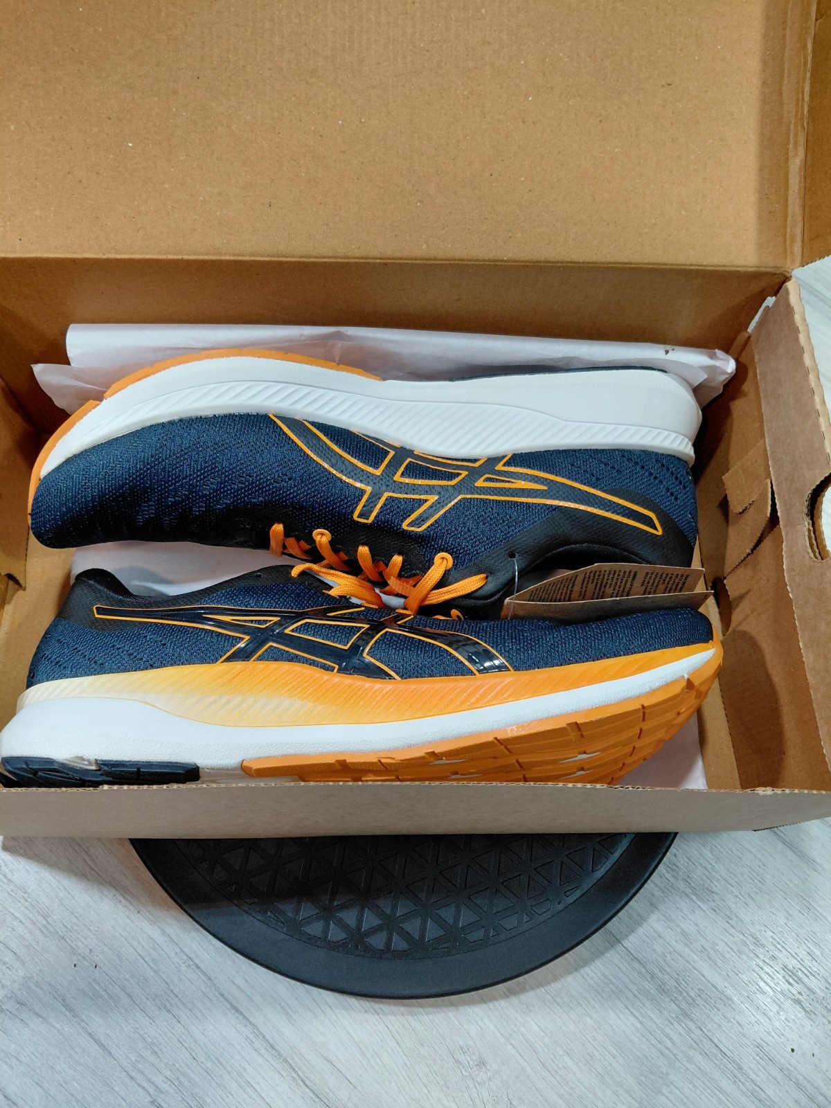 ASICS EZERIDE French Blue/Yellow Men’s 11 Low Top Lace-Up Sneakers 1011B788-401