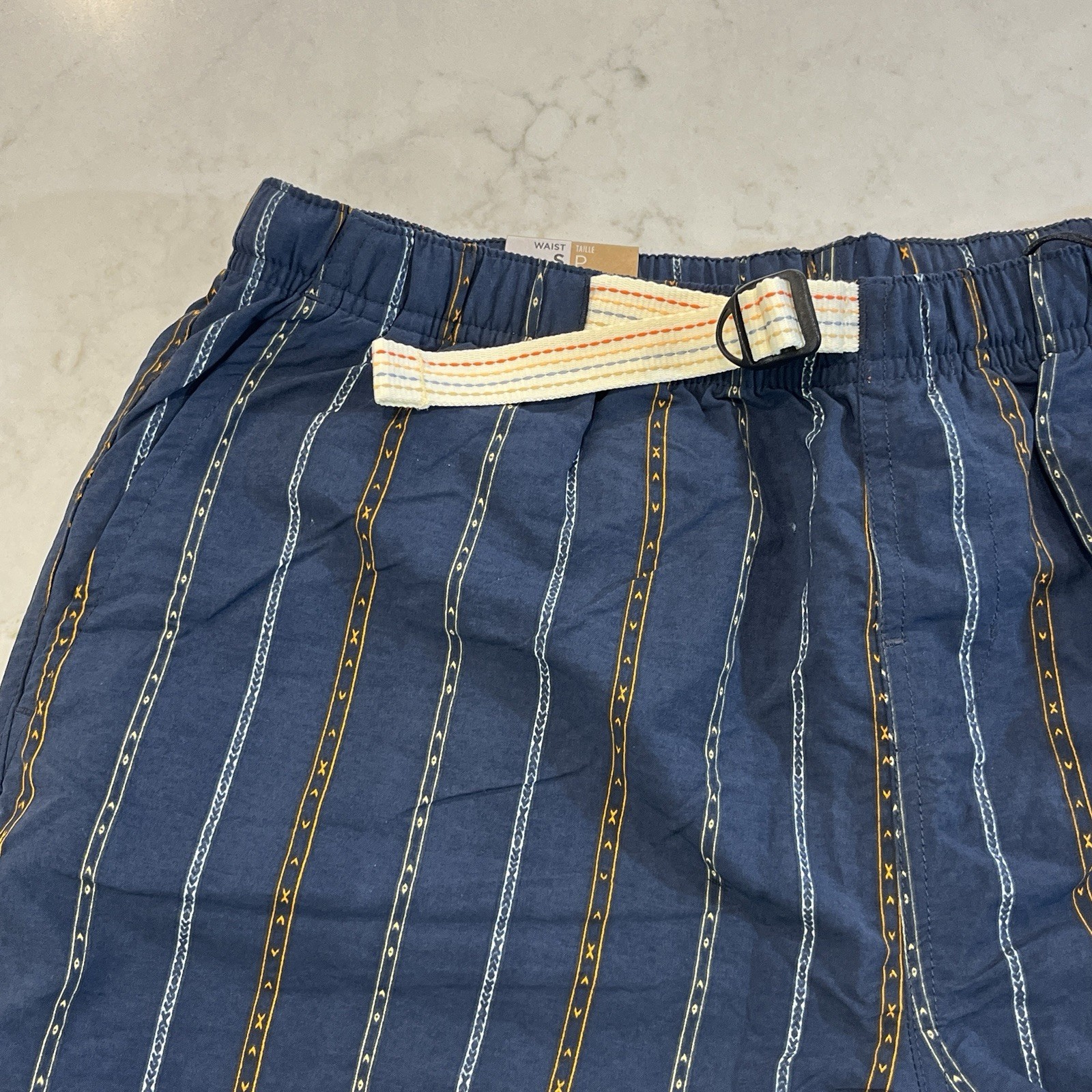 Prana NEW Unisex (M)S , (W)M x4″ Indio Heritage Short Stormy Night Blue Gorpcore