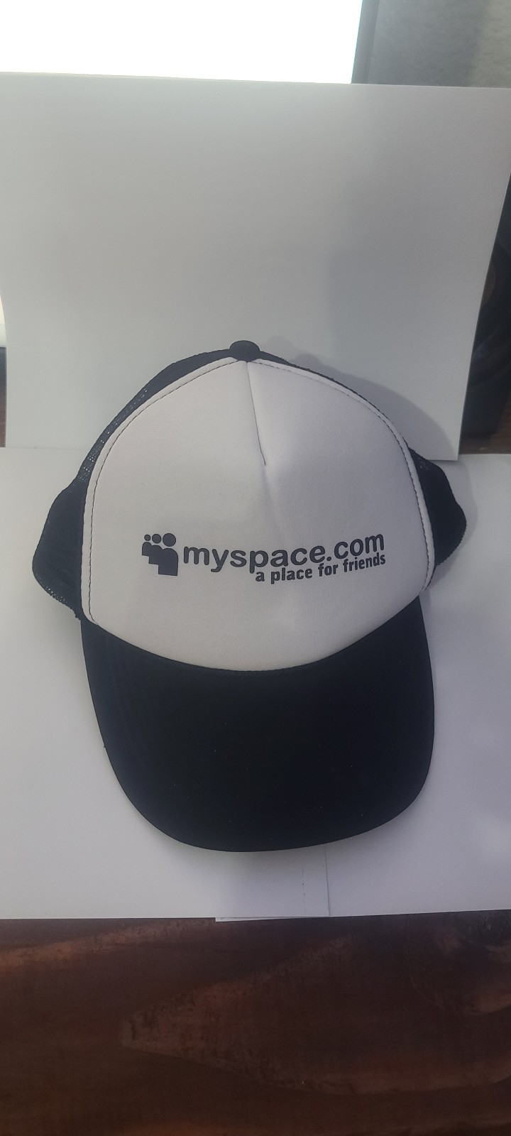 Vintage Rare Myspace A Place For Friends Social Networking Trucker Hat