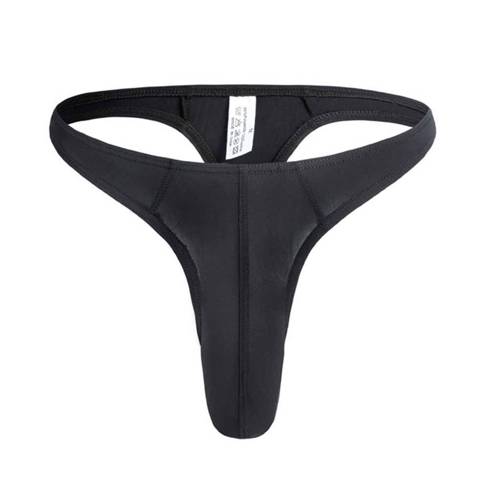 Briefs Men Stretch Thong Bikini Trunks Breathable Underpants Bulge Pouch