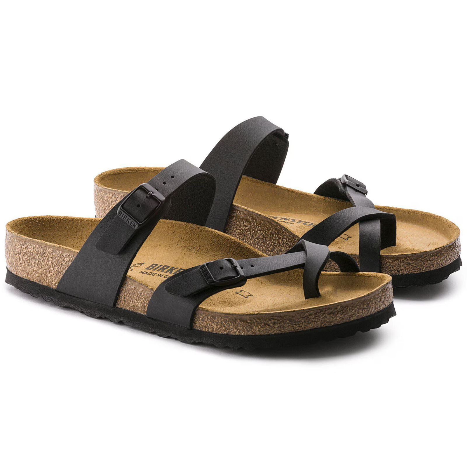 New Birkenstock Mayari Birko-Flor Wide EU37-41 Black woman’s sandals