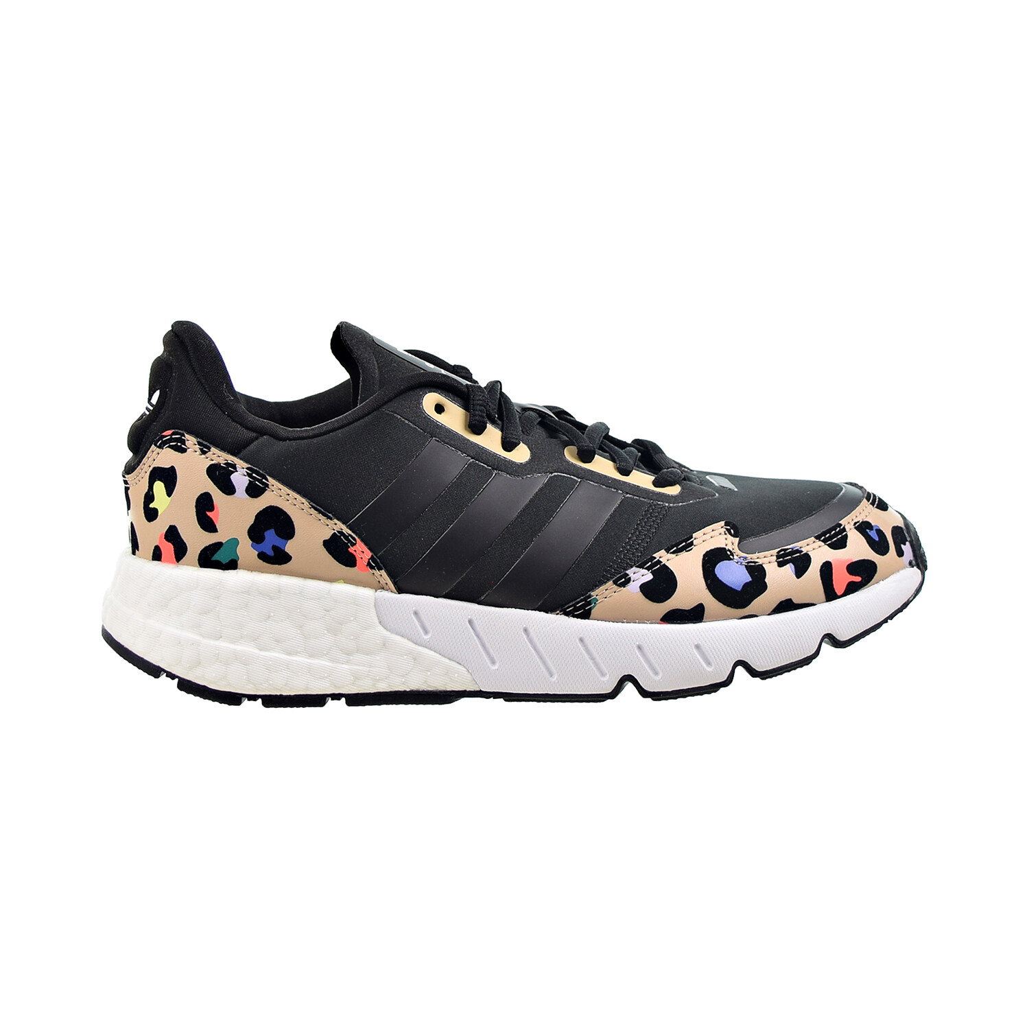 Adidas ZX 1K Boost “Leopard Print” Women’s Shoes Core Black-Pale Nude H00669