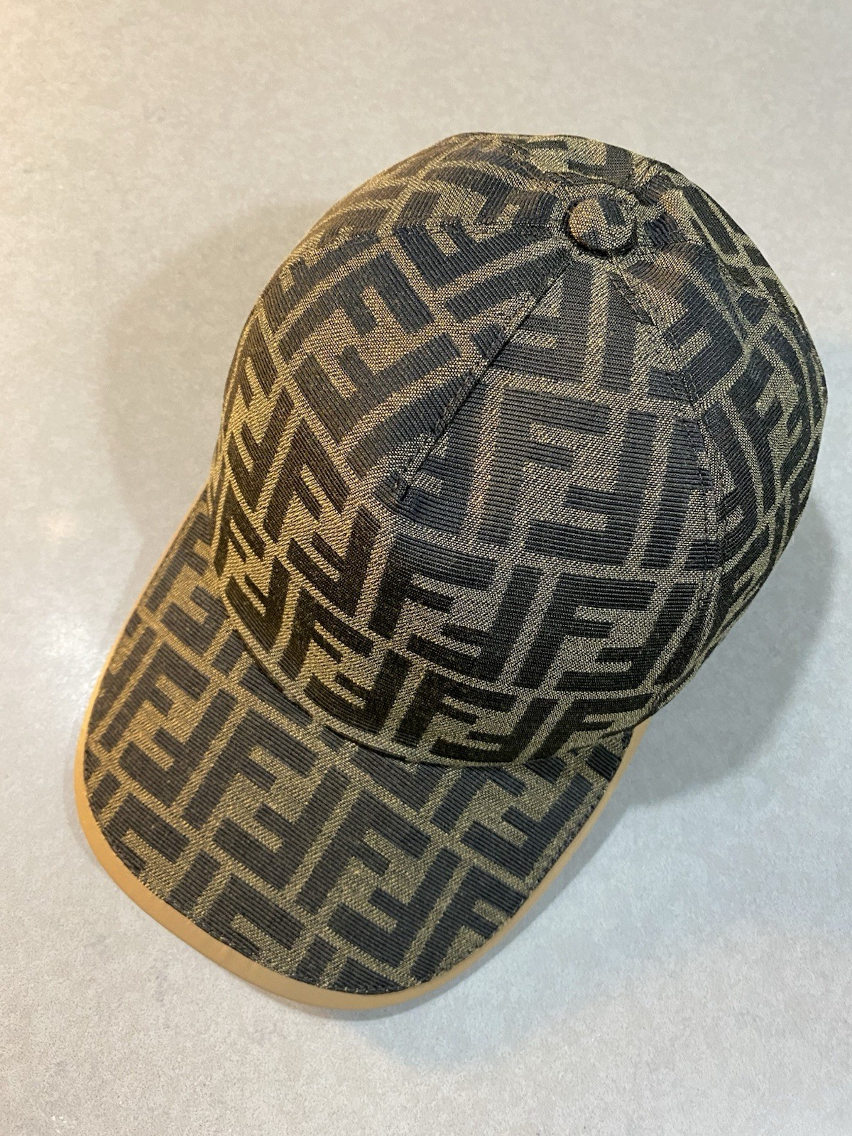Fendi FF Jacquard Baseball Cap! Original Receipt!
