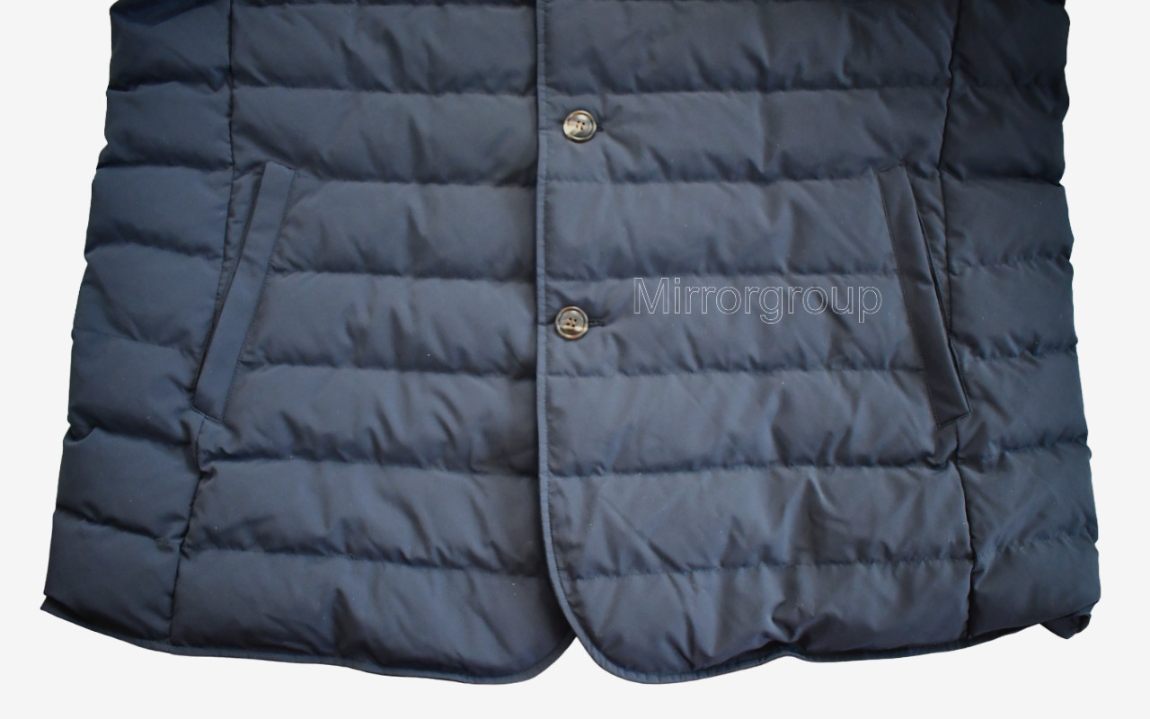 $1195🆕PETER MILLAR Navy ASTON QUILTED Hooded 4Way Stretch Blazer Jacket XXL/2XL