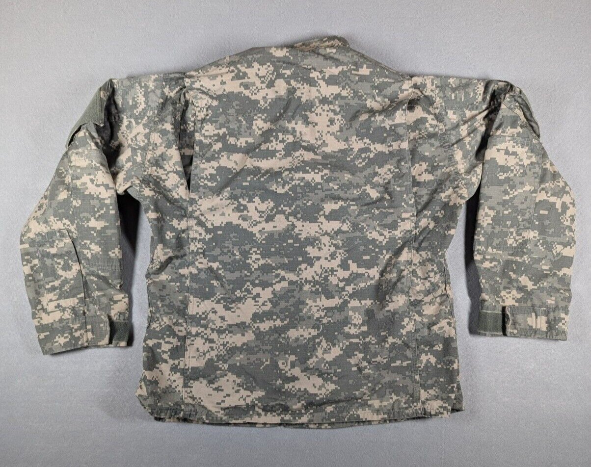 US Army Shirt Medium Regular Tan Digi Camo Coat Combat Uniform BDU Top Jacket