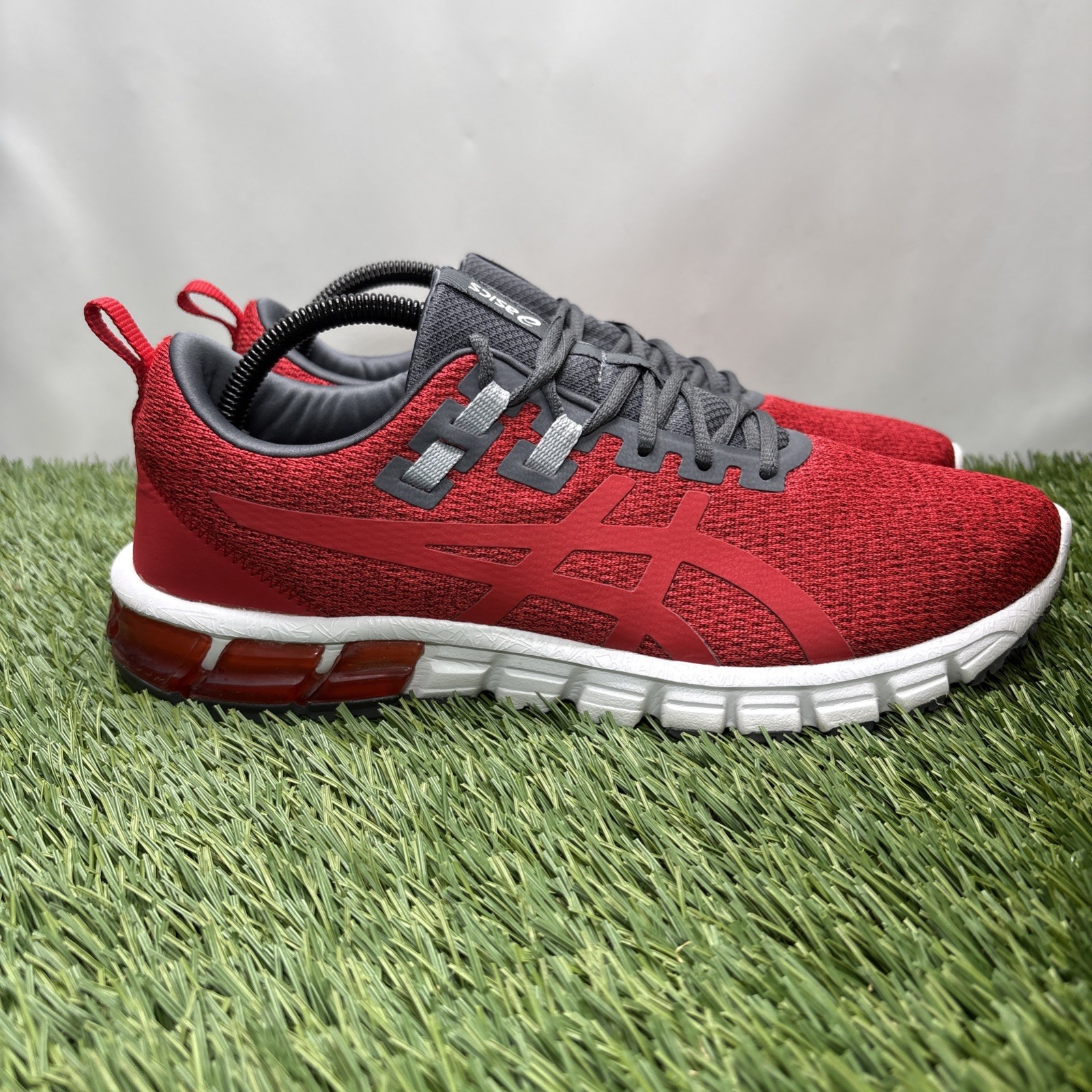 Asics Gel-Quantum 90 Red Mens Size 10 Running Shoes Sneakers 1021A123