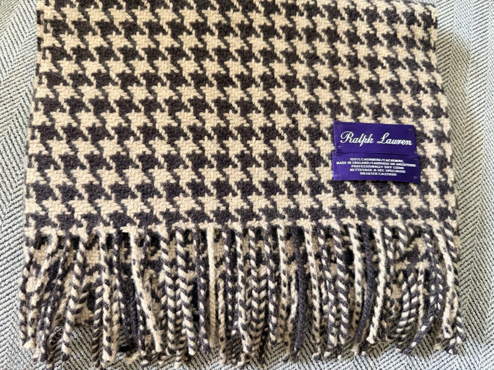 ralph lauren purple label mens Cashmere Scarf