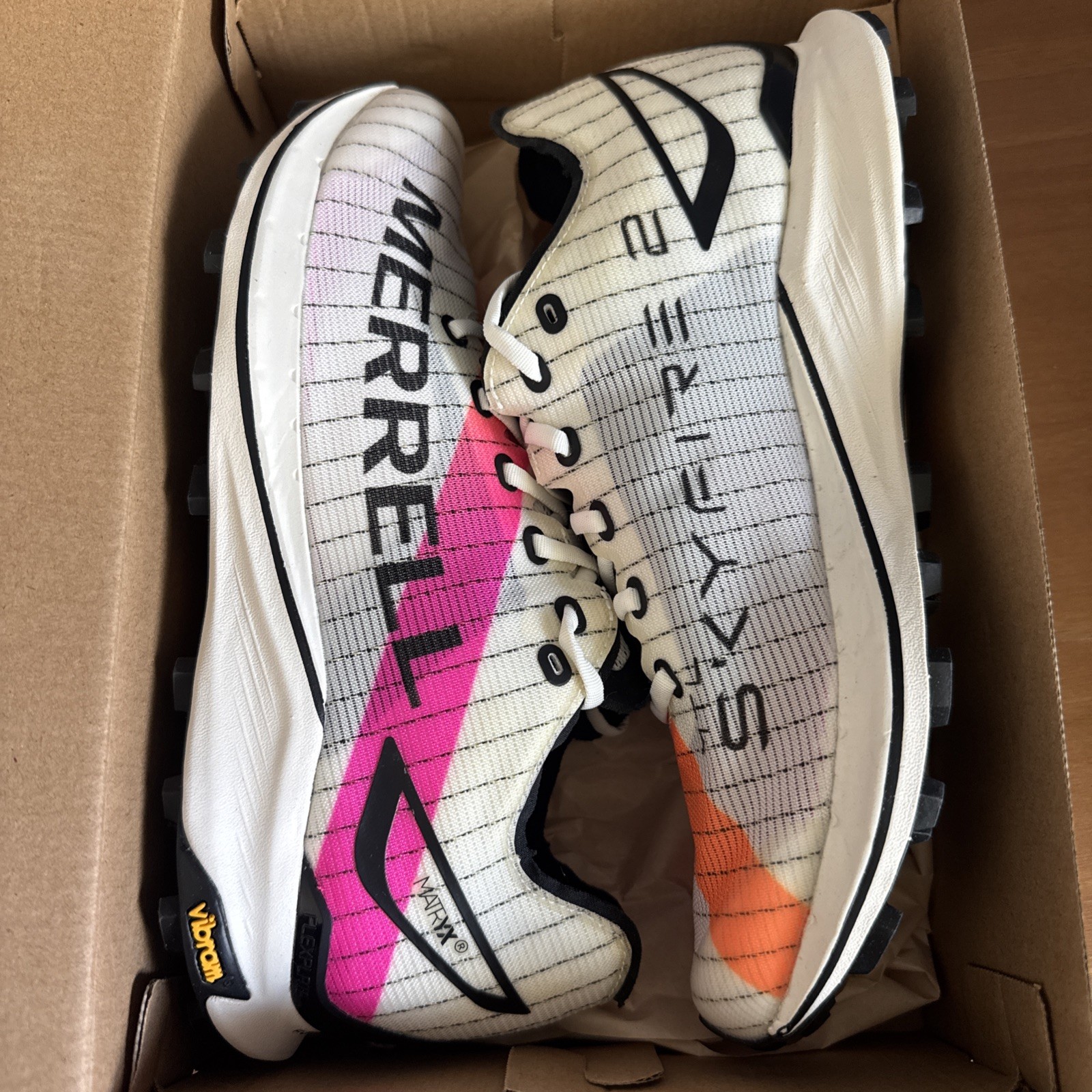 Merrell MTL Skyfire 2 Matryx Athletic Sneaker White Multi J068126 Women’s Sz 7