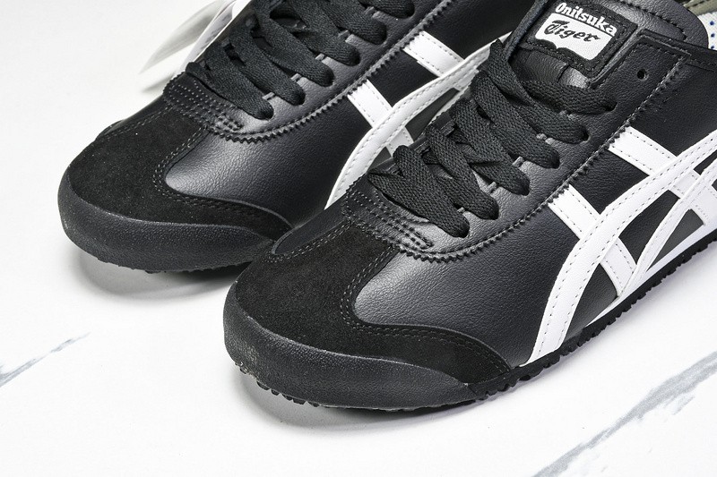 Onits*ka Tiger Mexico 66 Black White DL408-9001 Unisex Size 4-11