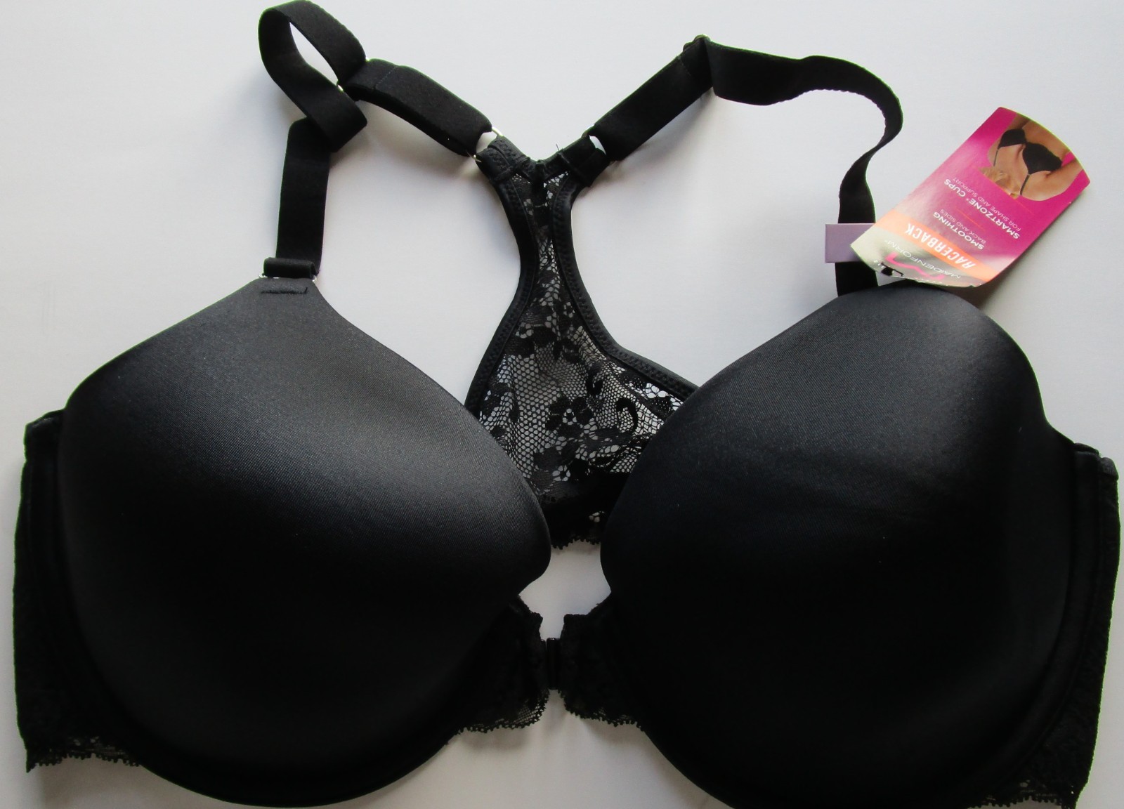 Maidenform Racerback Smoothing Underwire Bra Style 07112 Size 36 D NWT MSRP $44