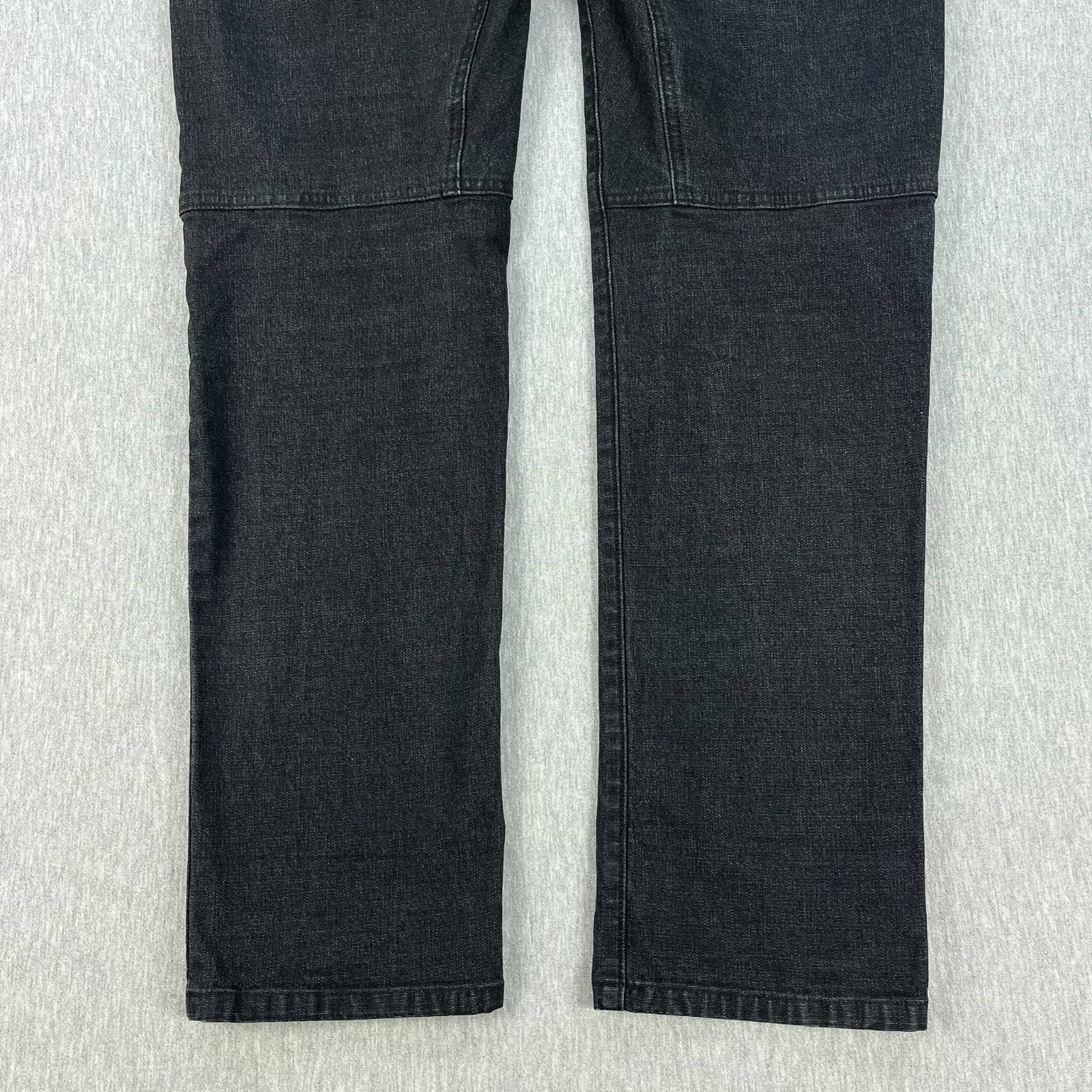 Proof Rover Double Knee Work Pant Mens 34×32 Slim Fit Gray Stretch Huckberry