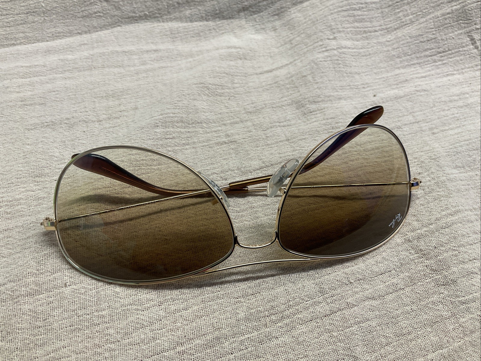 Ray-Ban Cockpit RB3362 00151 Gold Crystal Brown Gradient Sunglasses
