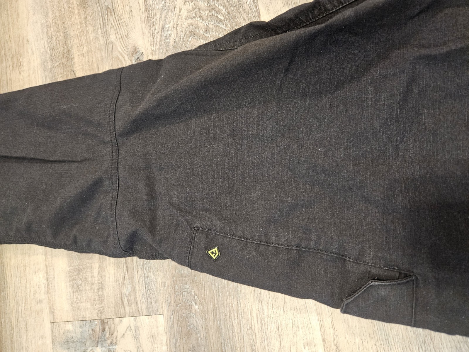 First Tactical Men’s Black Canvas Cotton Tactical Workwear Pants Straight Leg 36