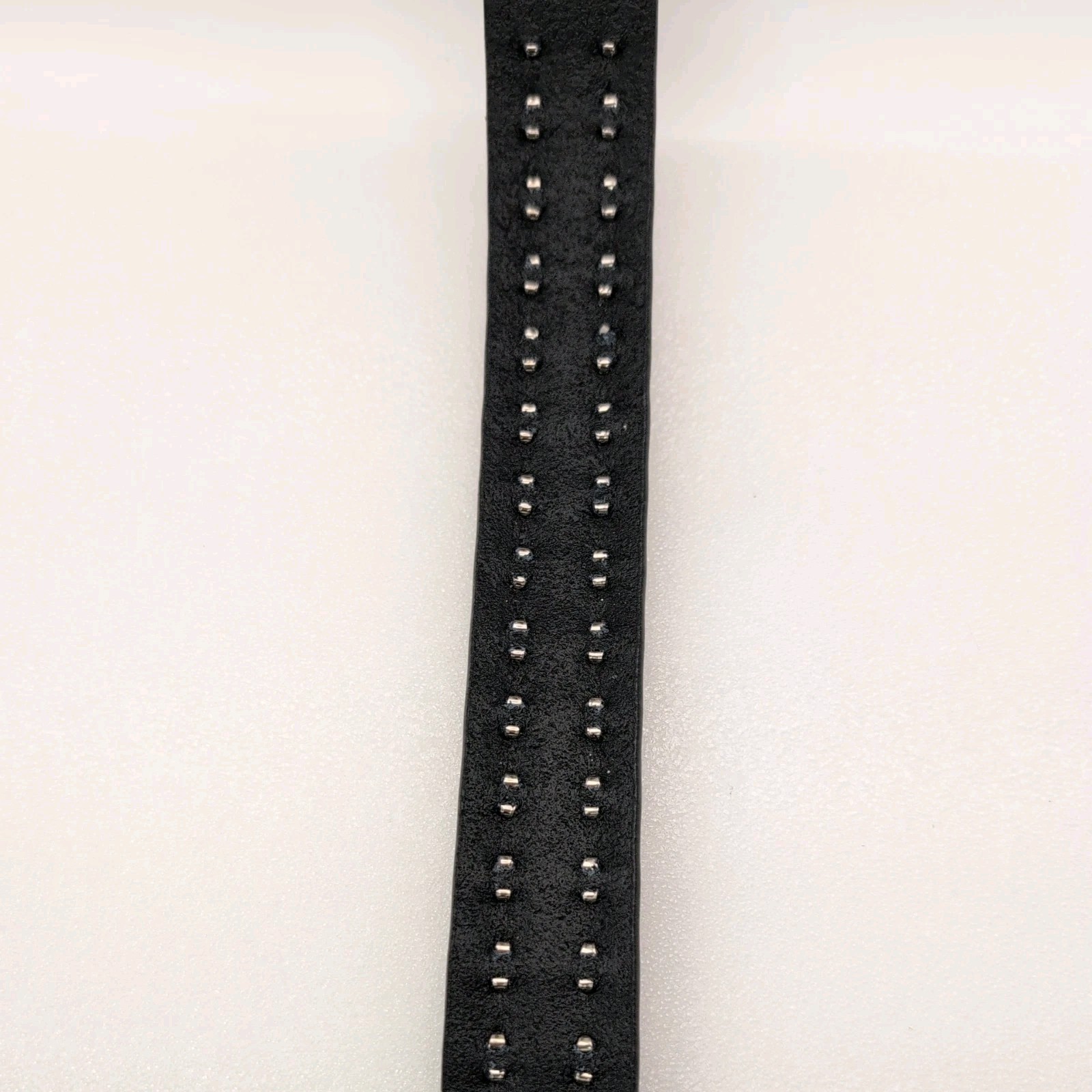 Funk Plus Double Row Pyramid Stud Leather Belt Punk Gorh Style Made In USA XXL