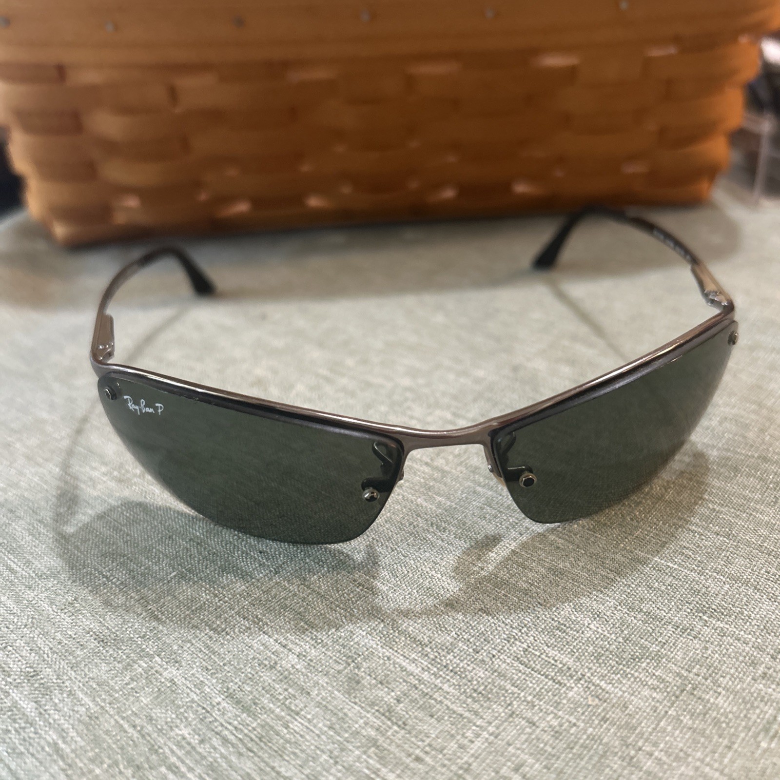 Ray-Ban RB3183 Men’s Rectangular Sunglasses