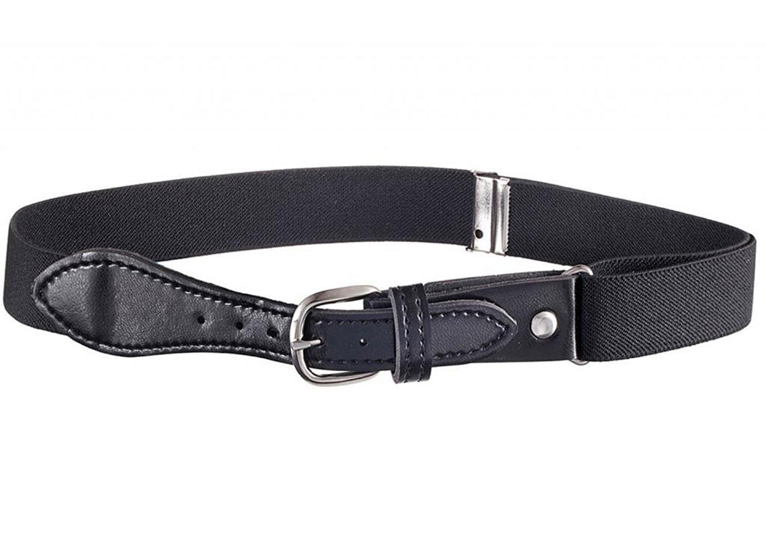 Buyless Fashion Kids and Toddler Adjustable Elastic Stretch Belt Leather Closure