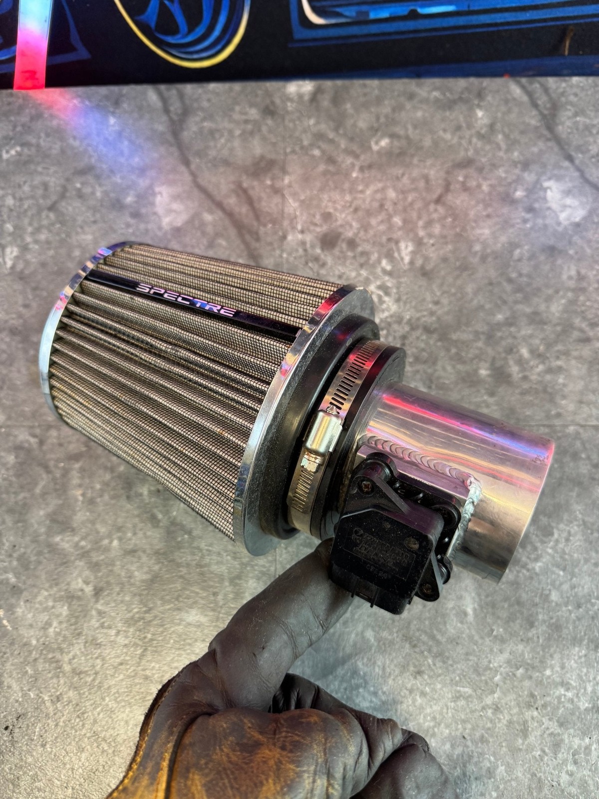 2002-2007 Subaru WRX STi Aftermarket Short Ram Cold Air Intake With MAF