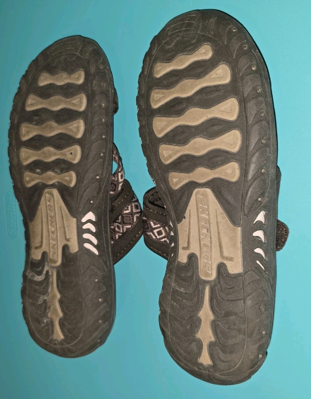 Skechers Sandals/Slides Reggae Trailway Outdoor Lifestyle Brown Sz 9