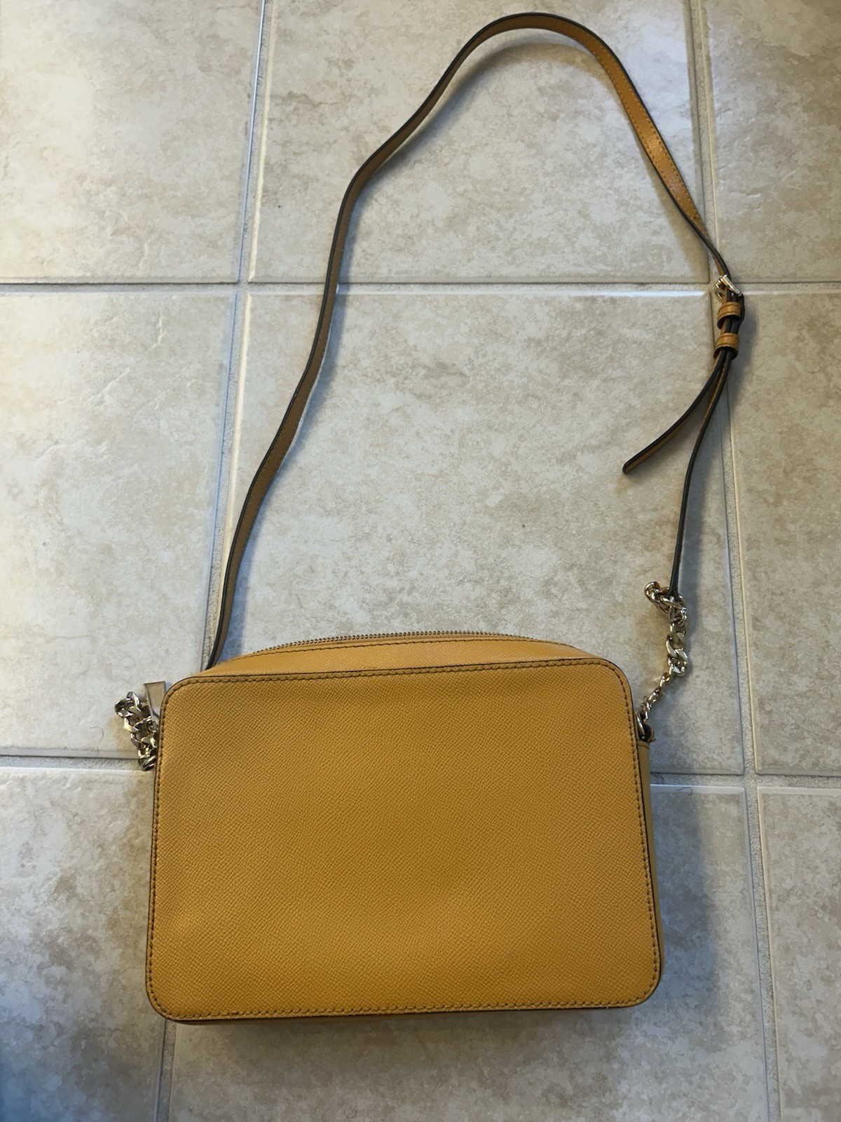 Michael Kors Jet Set crossbody bag Yellow