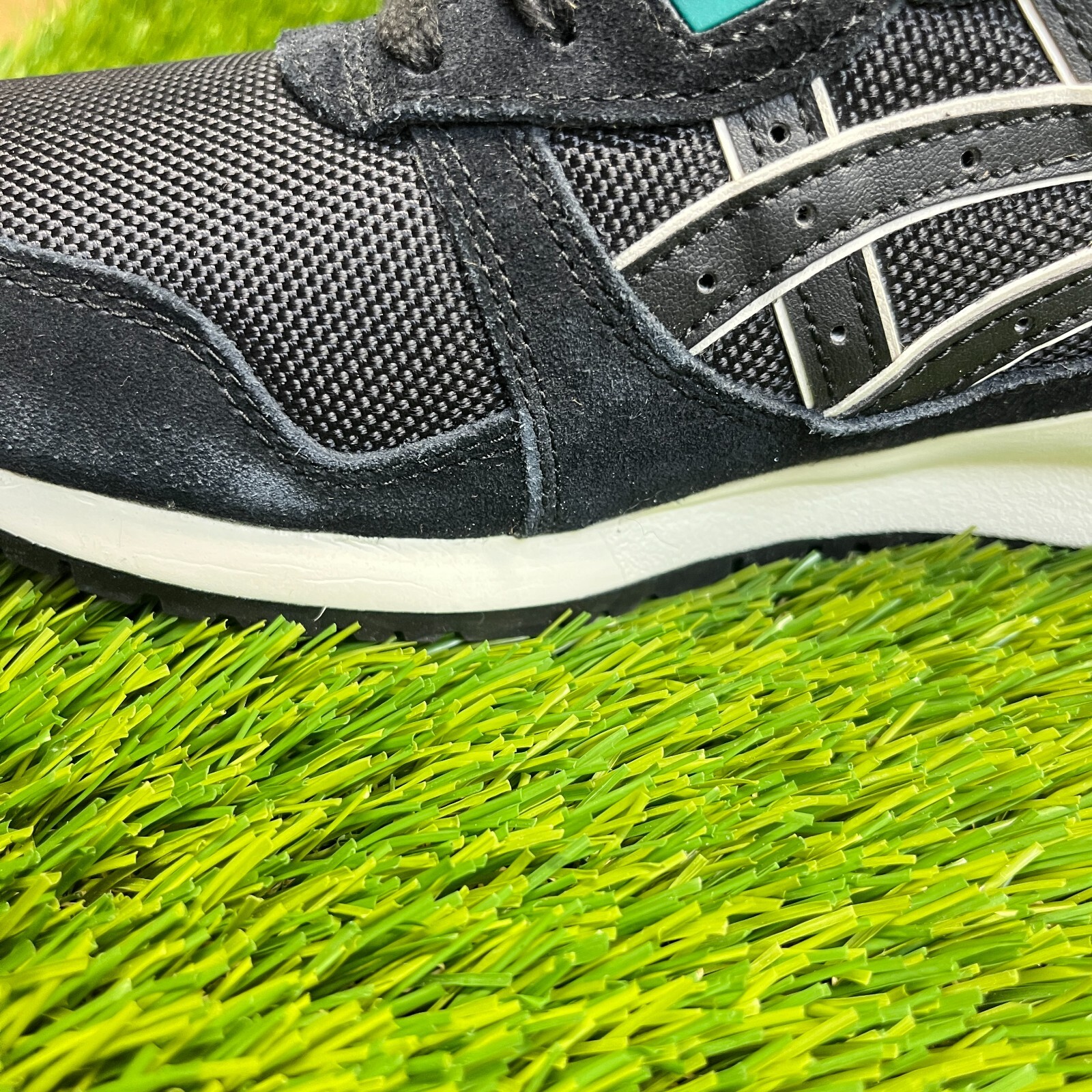 Asics Gel-Lyte III OG Womens Size 9.5 Black Running Sportstyle Shoes Sneakers