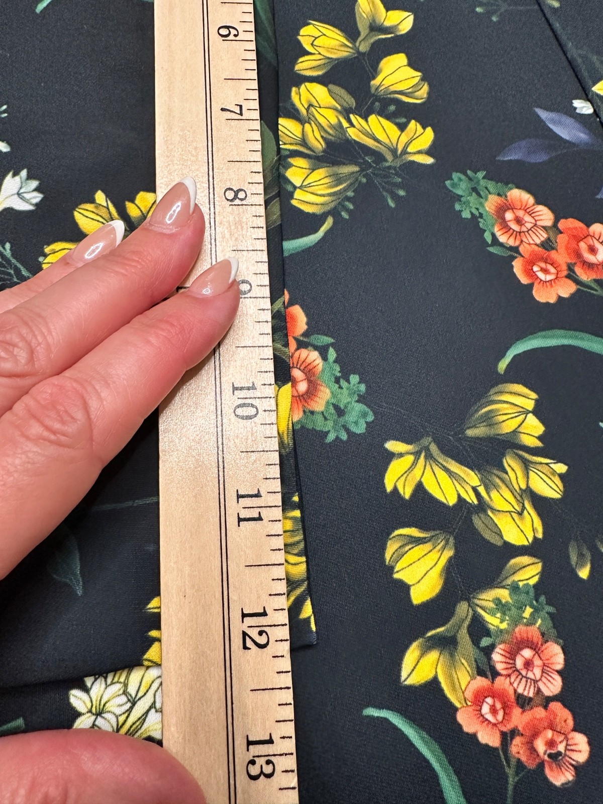 CHICO’S PULL ON FLORAL PANTS WOMENS 3.5T 18T COASTAL LAGENLOOK