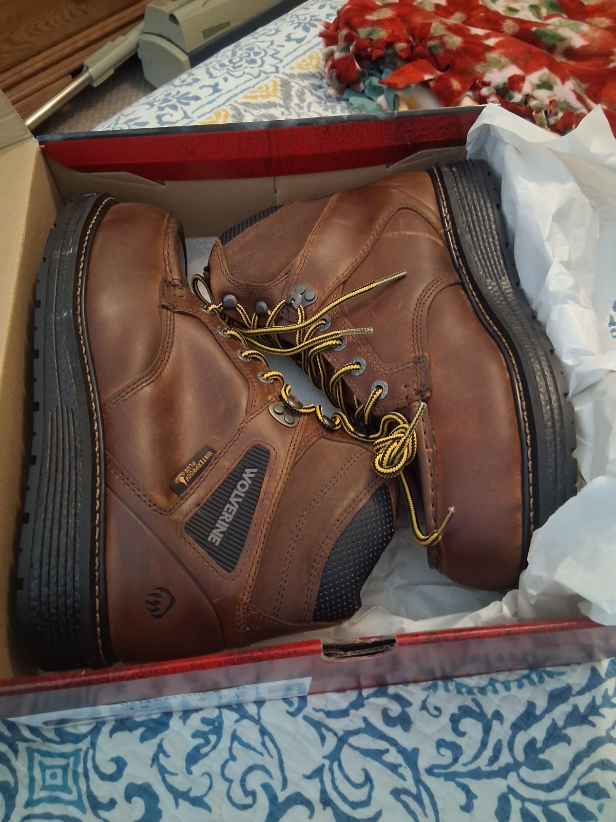 Wolverine Hellcat Mach 6 in cm size 12 extra wide new in the box