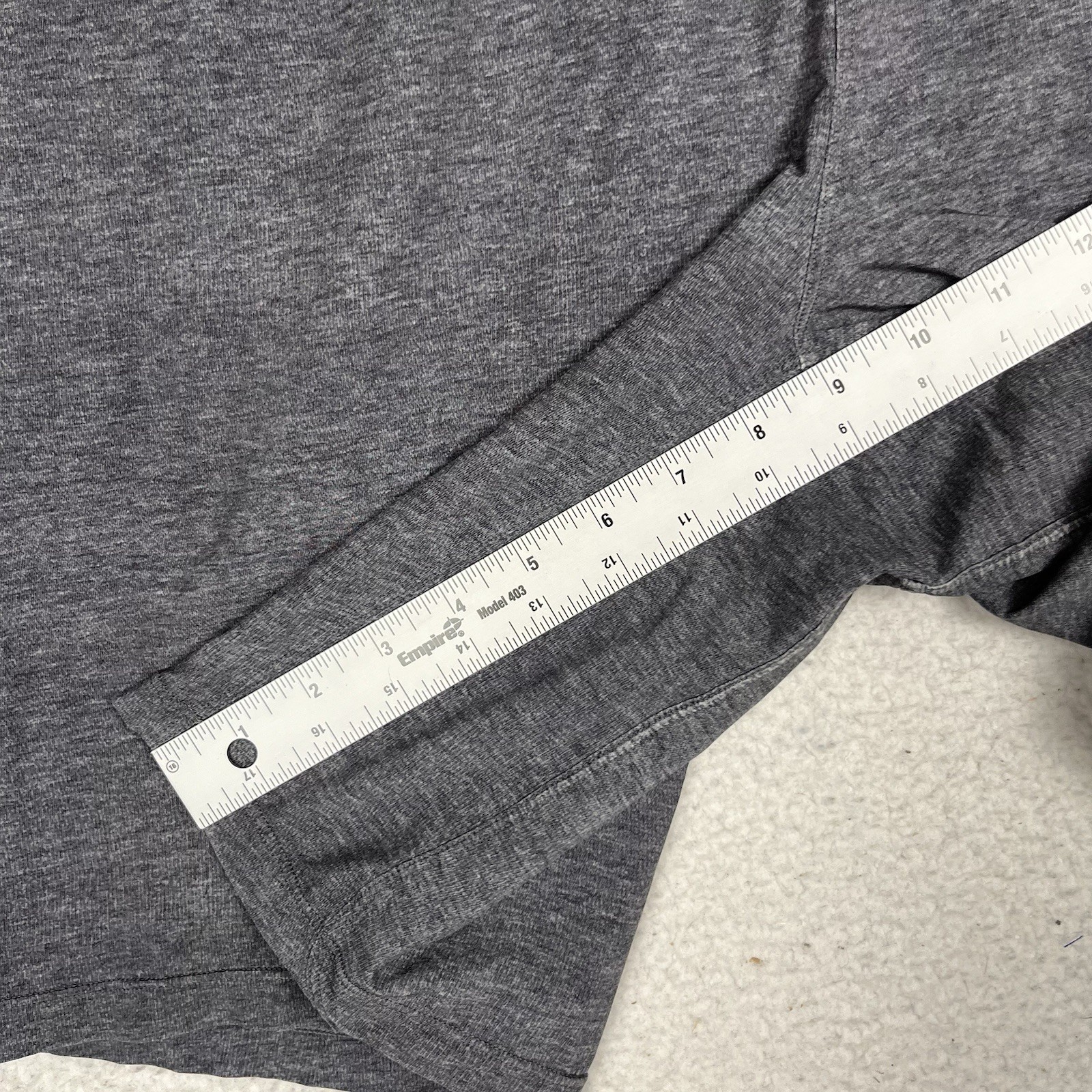 Lululemon Pace Breaker Shorts Lined Mens XL 9″ Gray Gym Performance Unlined