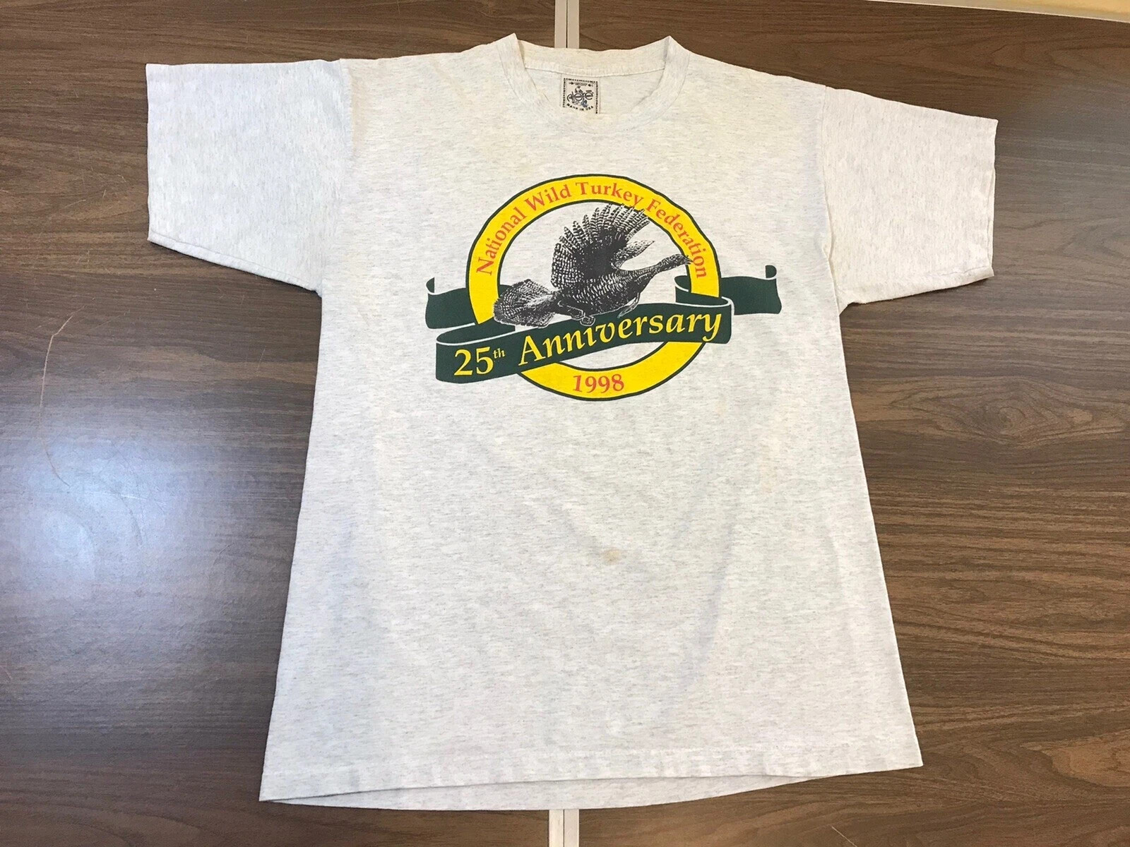 Men’s Vintage 90’s National Wild Turkey Federation T-shirt Hunting USA