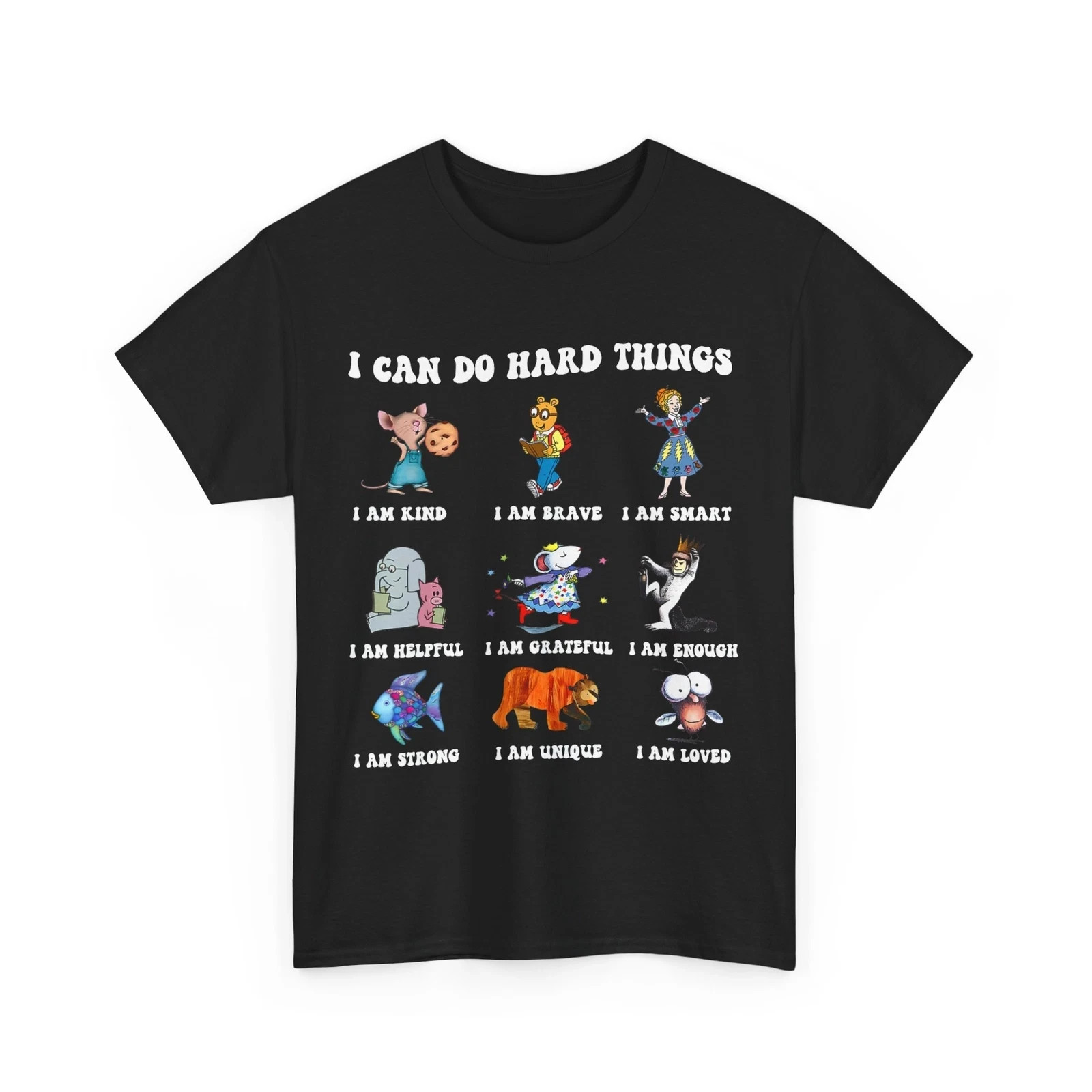 I Can Do Hard Things Shirt, unisex Funny T-shirt, size S-5XL